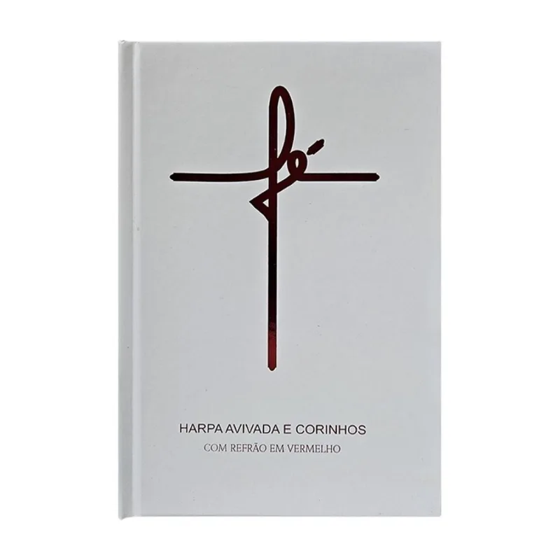 Harpa avivada e corinhos capa dura l. hiperg. mod. 10 fé branca
