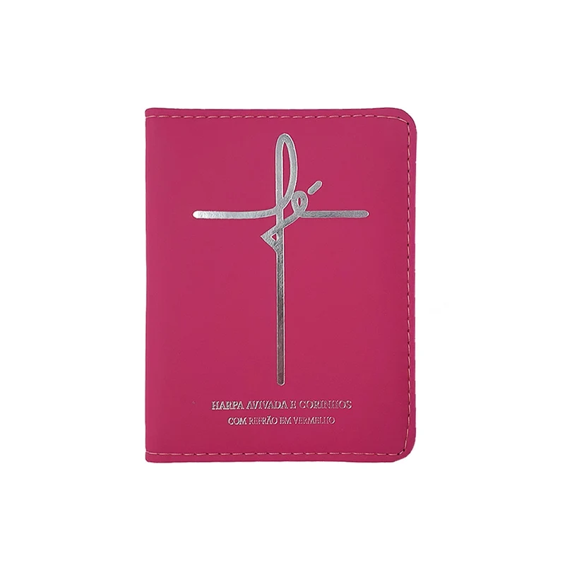 Harpa Avivada e Corinhos Médio | Letra Gigante | Fé Pink Capa Luxo