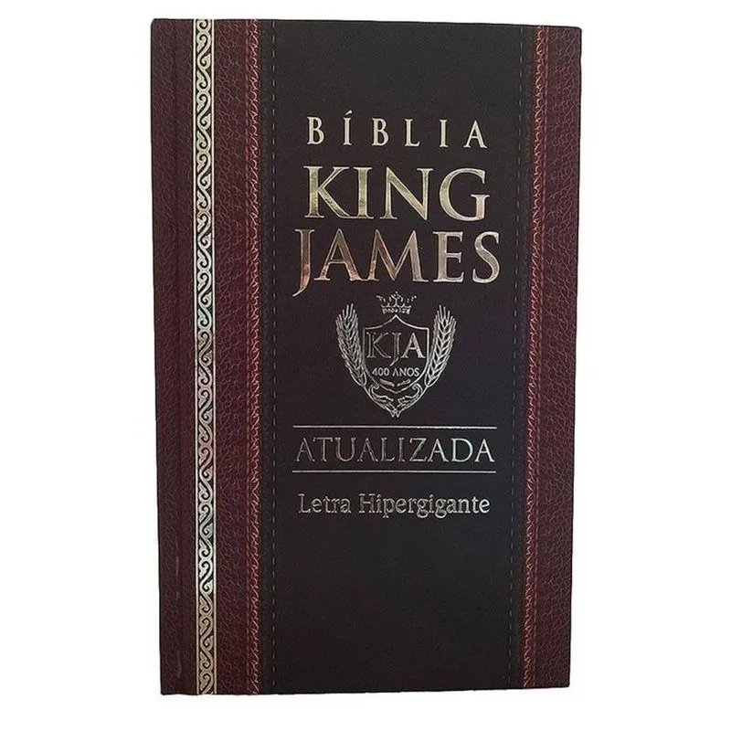 Biblia King James Atualizada 400 Anos Letra Hipergigante
