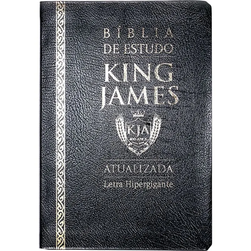 Biblia Kja Est Lhipgig Preta Luxo