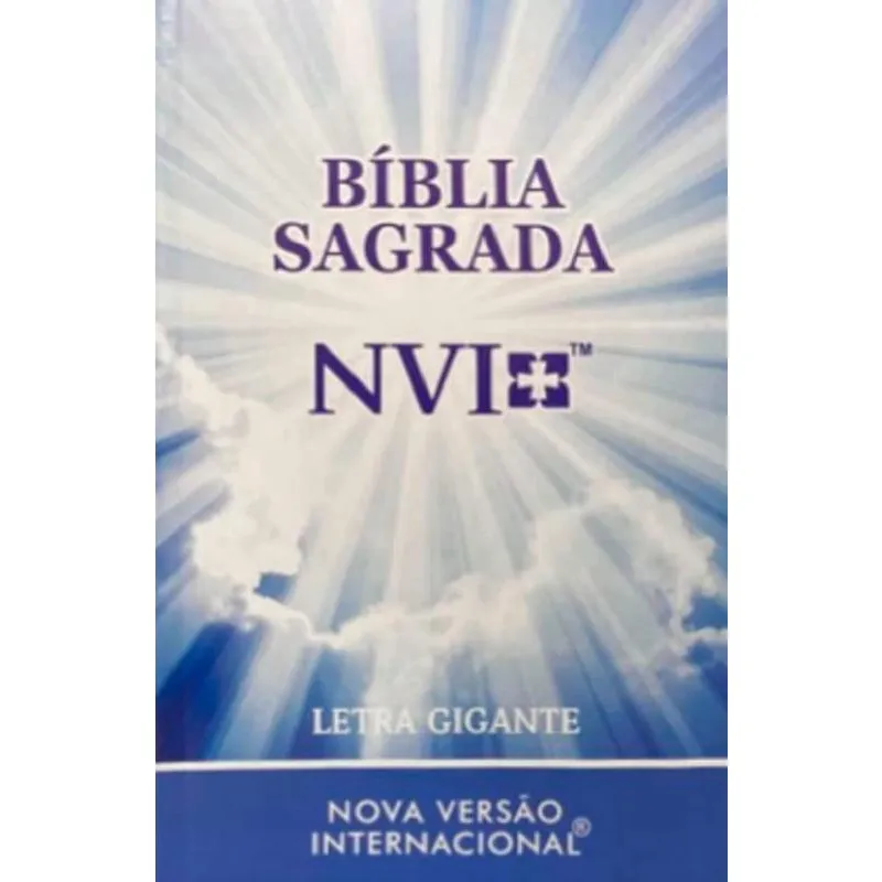Bíblia Nvi Letra Gigante Brochura