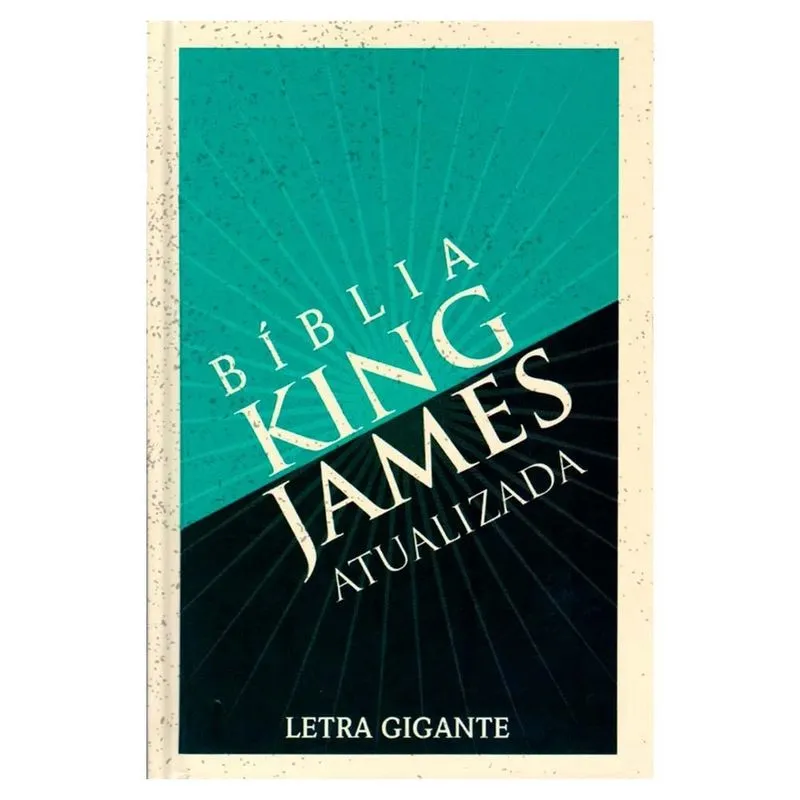 Bíblia Sagrada King James Atualizada Letra Gigante Capa Dura Retro