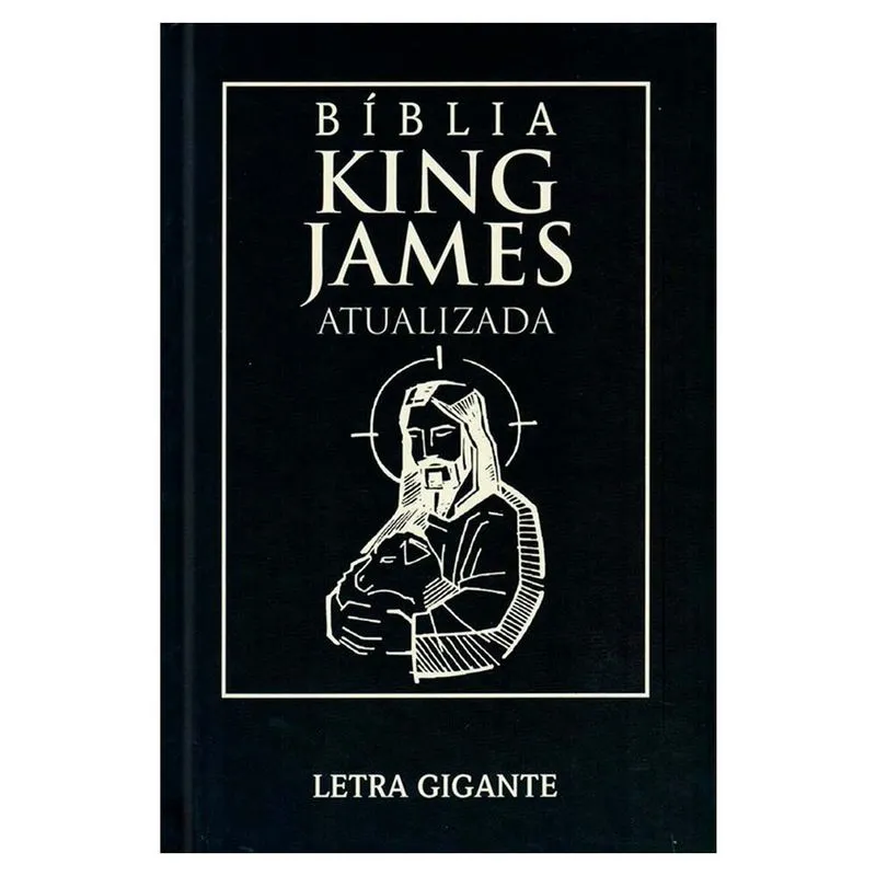 Bíblia Sagrada - kja - Letra Gigante - Capa Dura Jesus Minimalista