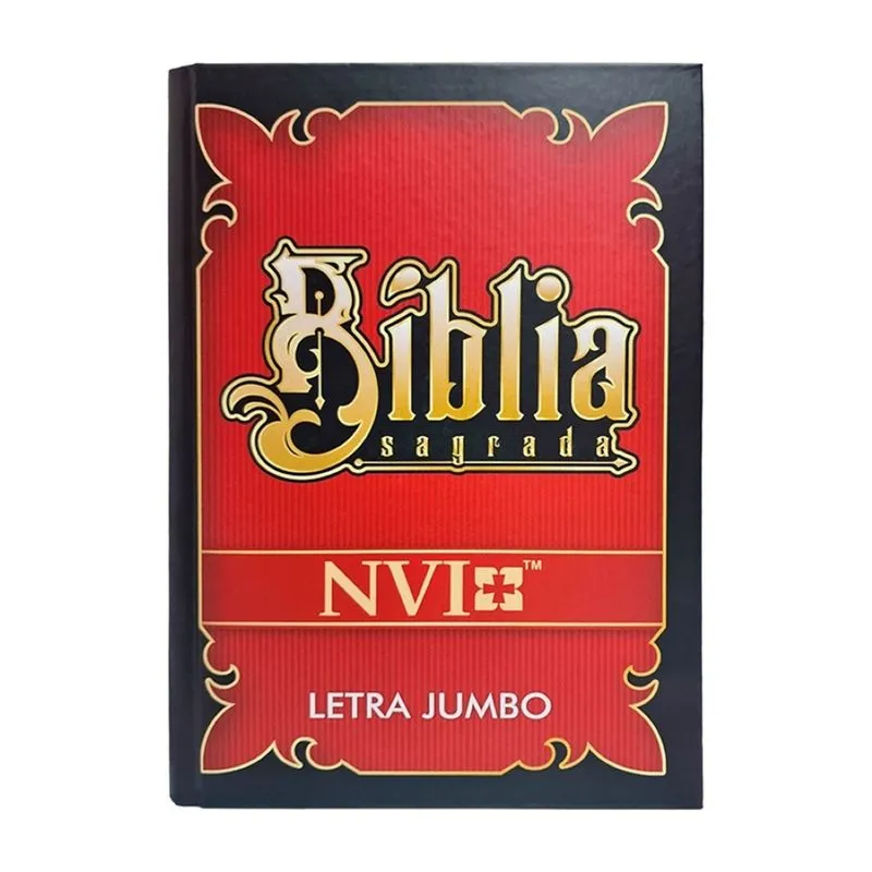 Bíblia Jumbo Nvi - Capa Dura - Victoriana