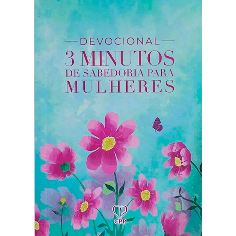 Devocional 3 Minutos de Sabedoria P/ Mulheres | Verde e Rosa