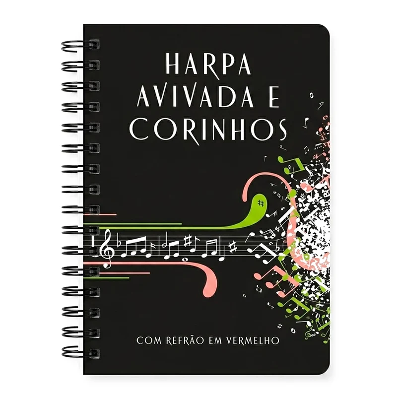 Harpa Avivada e Corinhos Musical | Letra Hipergigante | Capa Dura