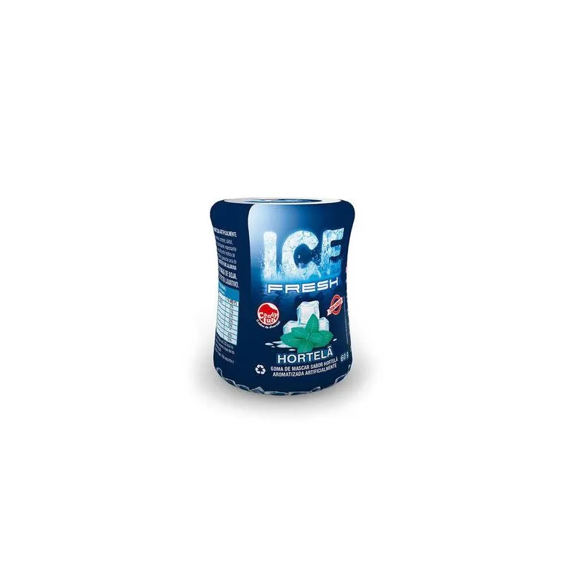 Goma de Mascar Ice Cool - Hortelã - Dtc