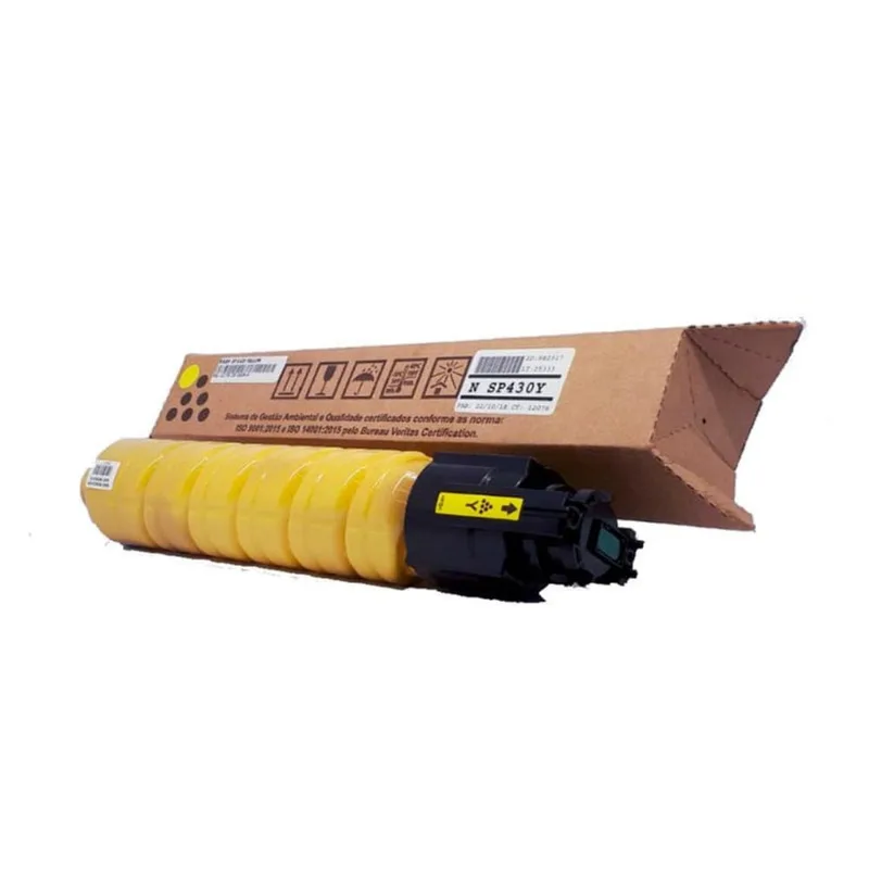 Toner Ricoh modelos Aficio SPC 430 SPC 431DN Amarelo