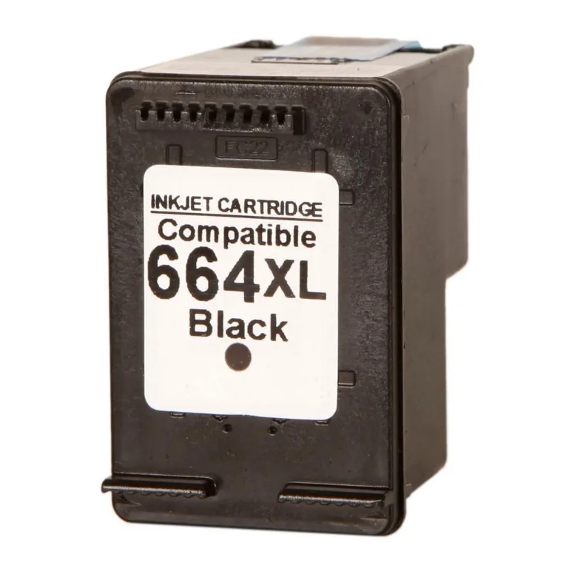 Cartucho De Tinta Compatível 664Xl Preto DeskJet 2136