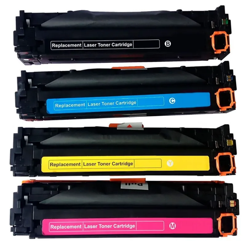 Kit Colorido de Toner Compatível 4 cores Marca Premium p/ M476NW M475NW M451NW M375NW CP2020 CP2025