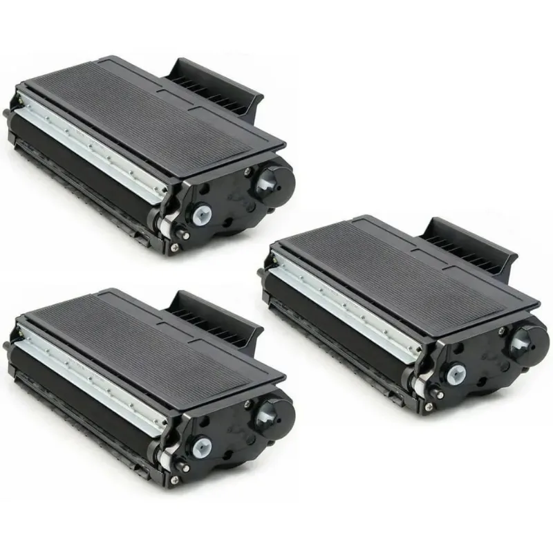 Kit 3x Toner TN580 TN620 TN650 Substituição para HL-5240 DCP-8060 8065 8080 8085 8660dn 8460n / Preto / 8.000