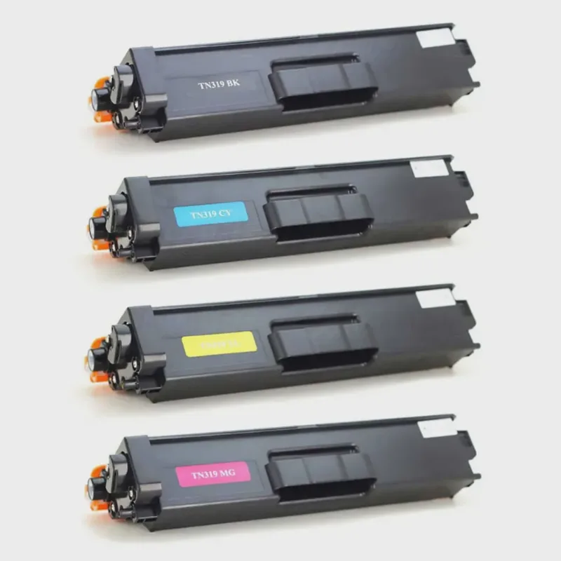 Kit Colorido 4 Cores Toner Compatível Tn319 Tn329 Para Brother Dcp-l8450cdw Hl-l8250cdn Mfc-l8600cdw