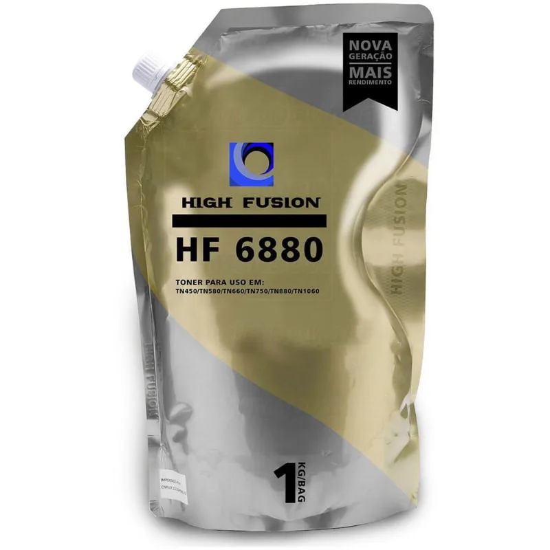 Pó De Toner High Fusion Hf6880 Hf5880 Compatível Para Brother Tn2340 Tn2370 Tn3442 Tn3472 Tn3492