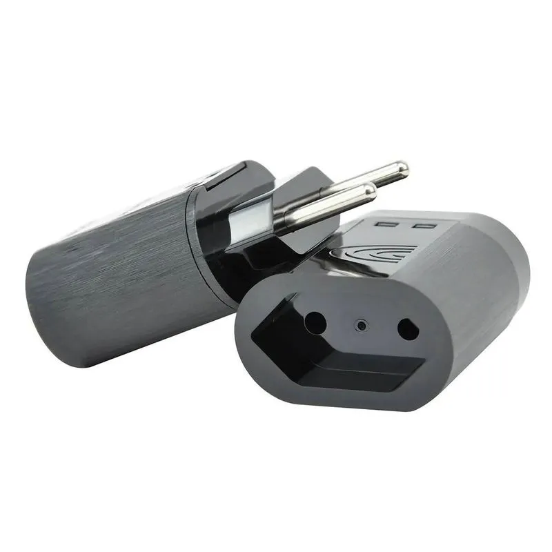 iClamper Pocket 2P Plug & Use DPS de 2 pinos 10A Proteção contra Surtos Elétricos Preto 010193