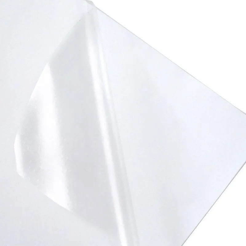 Vinil Adesivo Transparente 150G A4 Brilhante Com 10 Folhas