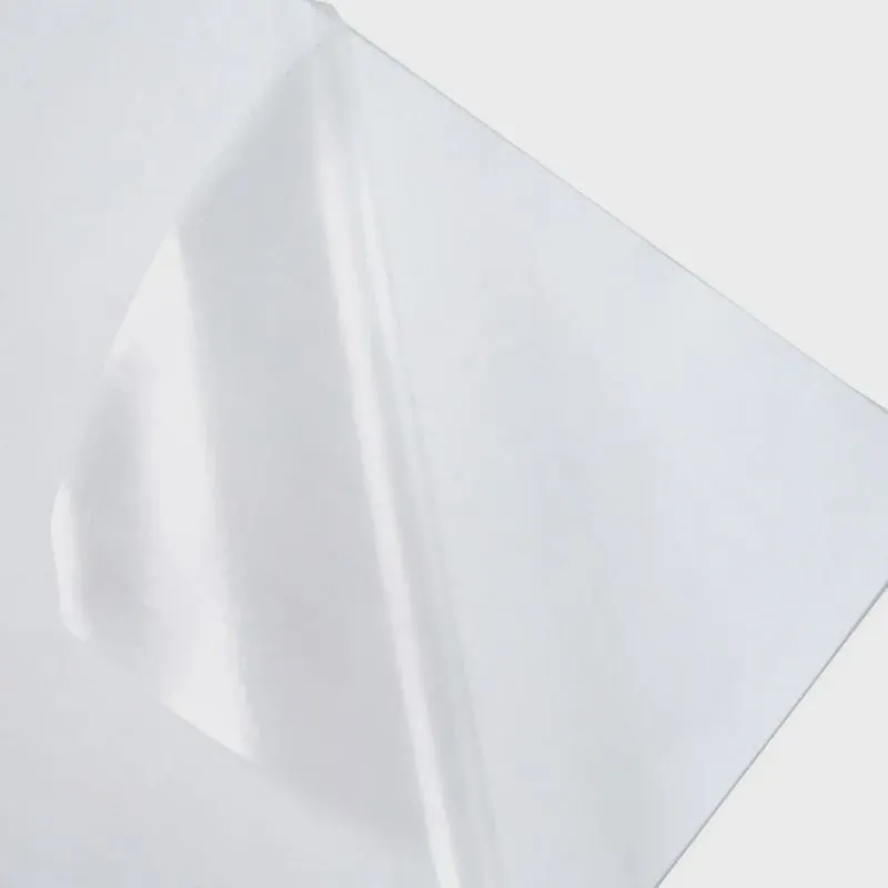 Vinil Adesivo Transparente Brilhante 150g A4 Pacote com 100 folhas