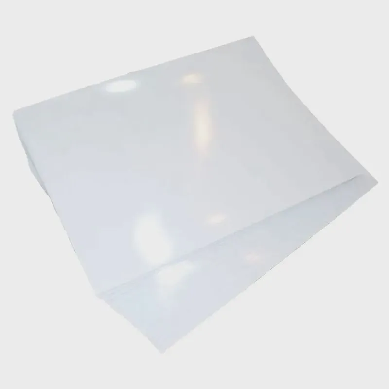 Vinil Adesivo 135g A4 Branco Brilhante 210mmx297mm pvc Autoadesivo 10 folhas