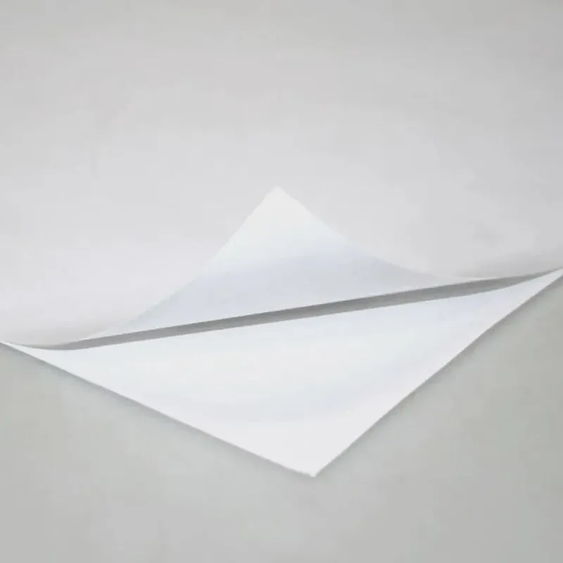 Vinil Branco Brilhante 135g A4 Autoadesivo 210mmx297mm pvc Adesivo Pacote 100 folhas