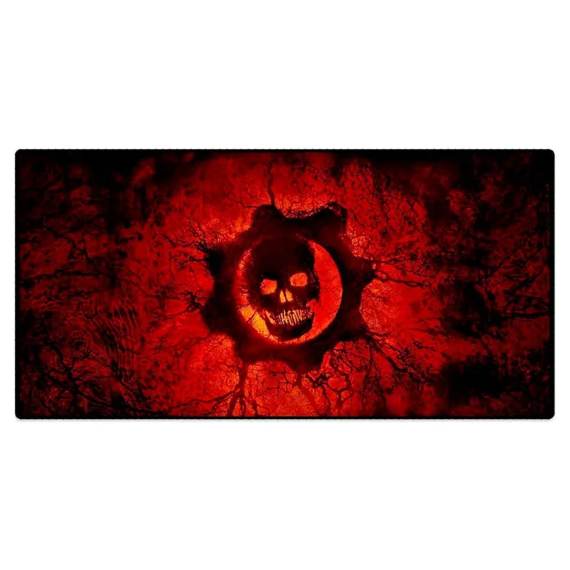 Mousepad Gamer Extra Grande 700x350x3mm com Bordas Costuradas e Base Antiderrapante Exbom MP7035 Mortal