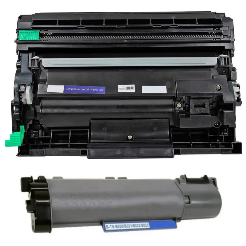 Combo Fotocondutor DR-B021 + Toner TN-B021 Compatível para B7535dw B2050dn B7720dn B7715dw Preto