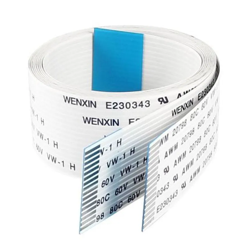 Cabo Flat 24 Vias 12 Cm E248682 80C 60Vvw-1 Awm