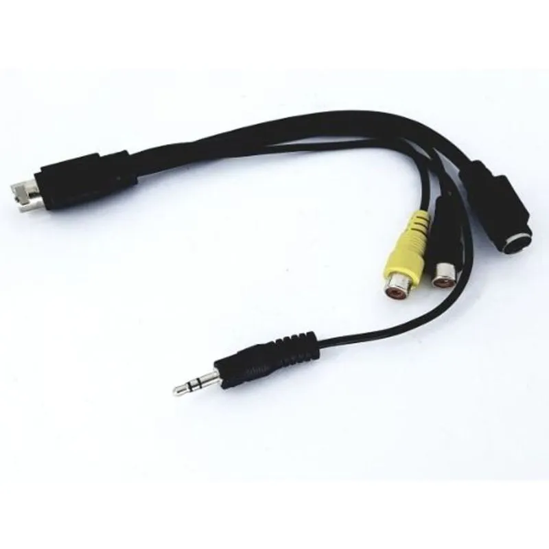 Cabo Dim 10 Pinos + P2 Audio + 2 Rca Femea + S-video Fêmea