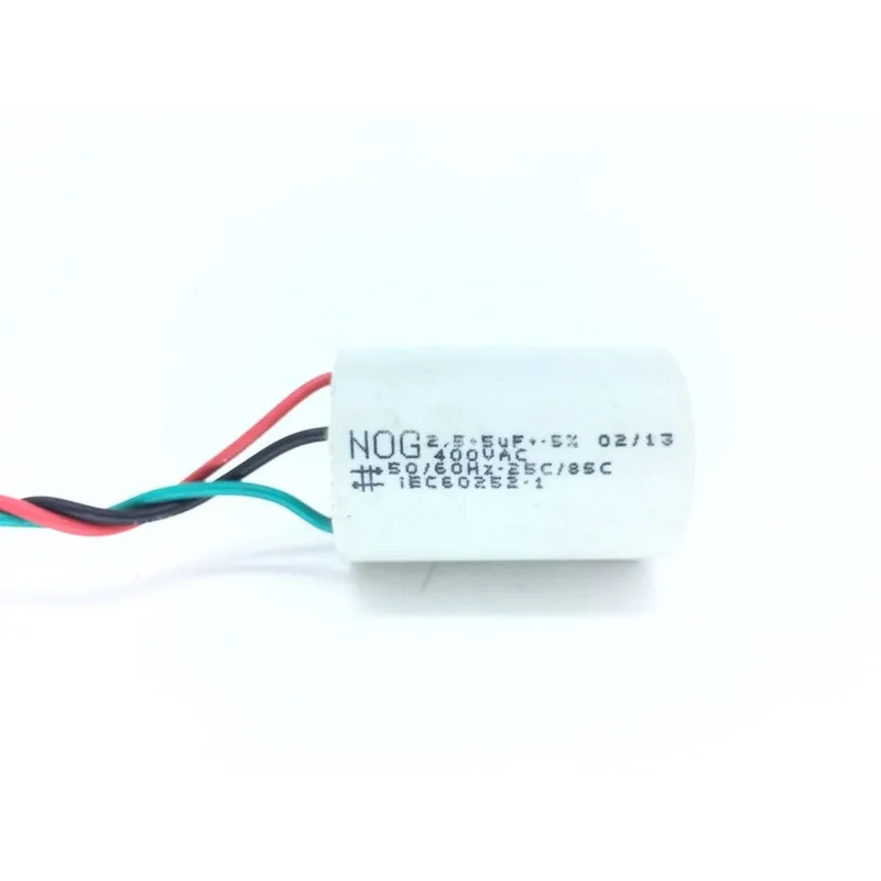 Capacitor Ventilador De Teto 3 Fios 2,5 5 Uf 400vac Nog Capacitor Ventilador De Teto 3 Fios 2,5 5 Uf 400vac Nog