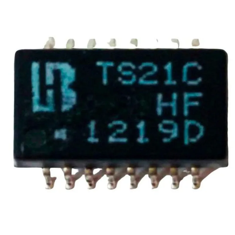 Transformador Lan 10/100 100 10 Ts21C Smd 16 Pinos 1219D