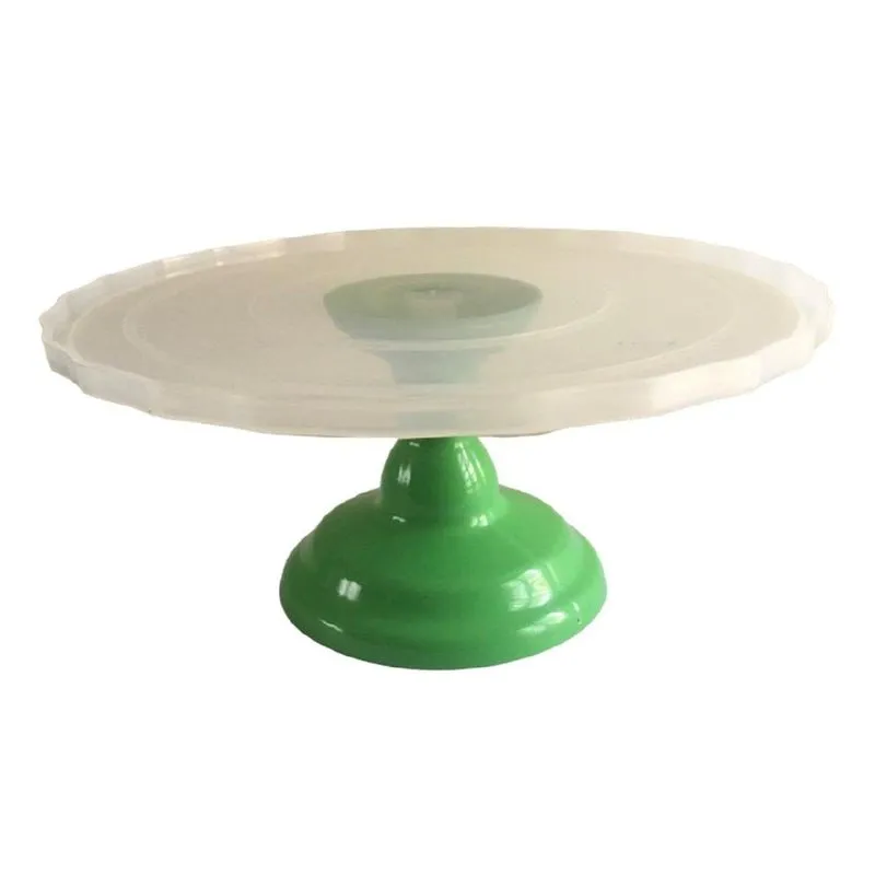 Boleira Polipropileno Verde Prato Transparente Glamour G
