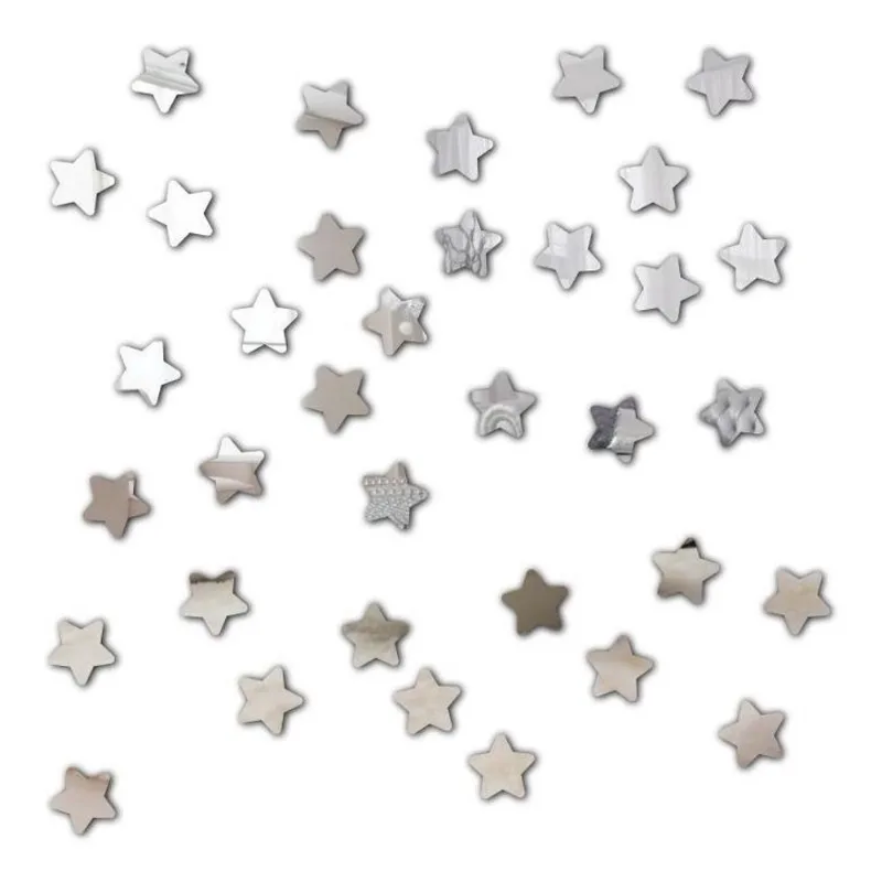 Espelho Decorativo Kit 35 Estrelas Em Acrílico P