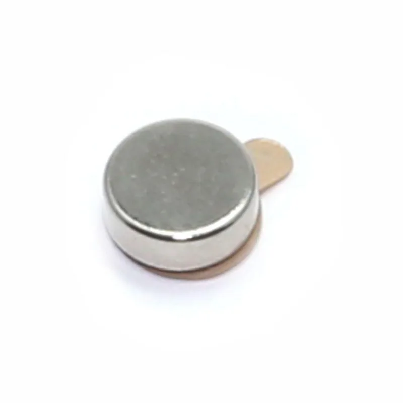 Kit 10 Super Imãs De Neodímio 8×3 Mm Extra Forte Com Adesivo