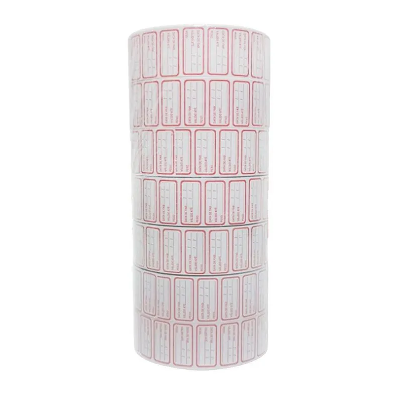 Etiqueta Adesiva 29Mmx15Mm Fab/Val/Peso Un