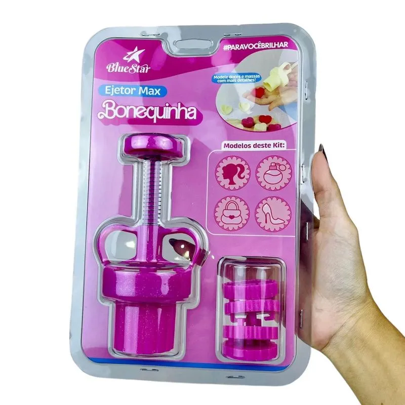 Kit Ejetor Max Bonequinha 5 Peças Bluestar