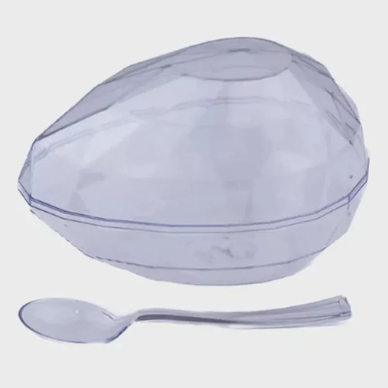 Ovo Diamante M 250g C/colher C/4un Bluestar