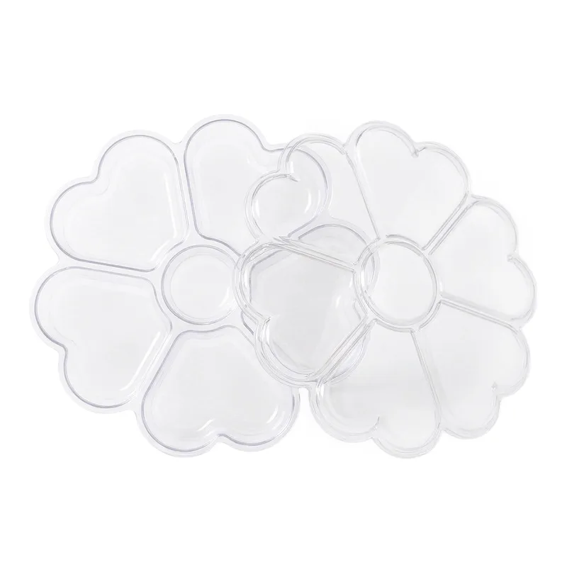 Fondue Box Flor De Corações Petisqueira Transparente 414103 BLUESTAR FONDUE BOX FLOR DE CORACOES PETISQUEIRA TRANSP 2PC 414103 BLUESTAR