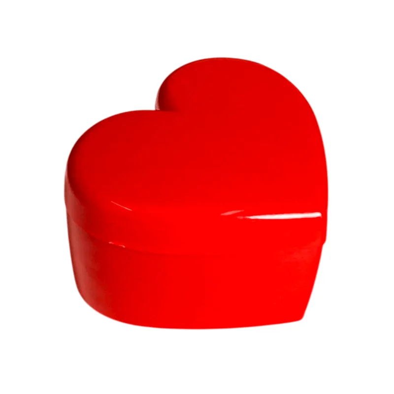 Cake Box Coração Com Tampa Vermelho Sólido 750ML 414219 BLUESTAR CAKE BOX CORACAO C.TAMPA VERM SOLIDO 750ML 2PC 414219 BLUESTAR
