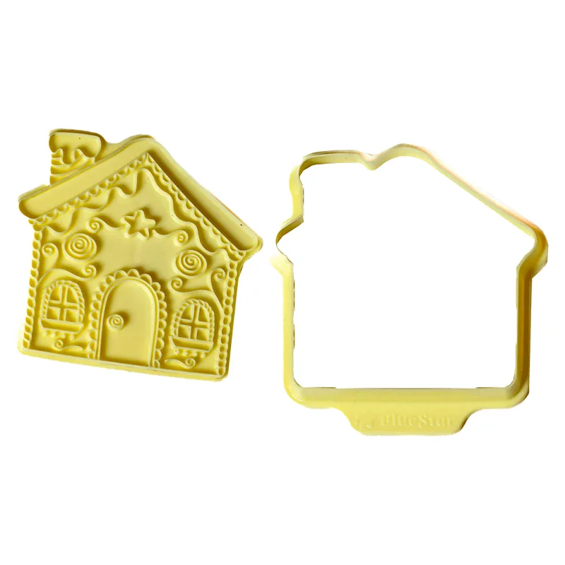 Cortador com Carimbo Casinha Doce 2 peças BLUESTAR CORT CARIMBO CASINHA DOCE 2PC 414370 BLUESTAR