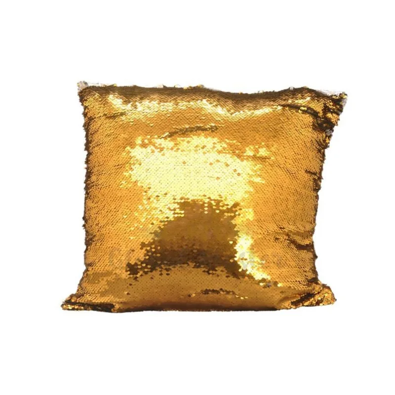 Almofada Mágica Dourado Com Prata Moda E Decoração