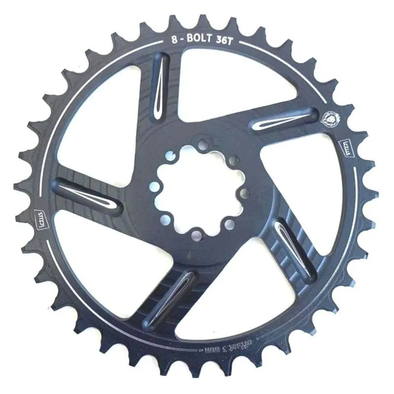 Engrenagem Direct 8 Bolt Coroa Offset 3MM Preta XX / X0 34 / PRETO