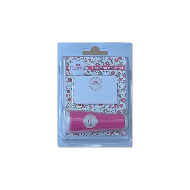 Carimbo Para Unhas Duplo Betina.
