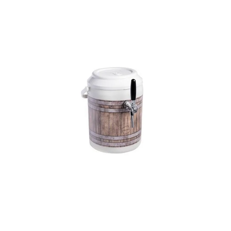 Chopeira A Gelo Lavita Cooler 12l - Branco Barril Serpentina Em Alumínio E Torneira Italiana 1 Via