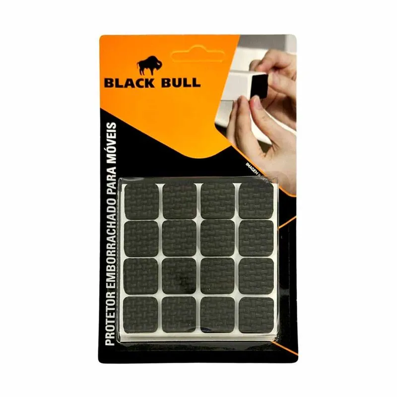 Protetor Auto Adesivo Quadrado 8165 Black bull - 32UN