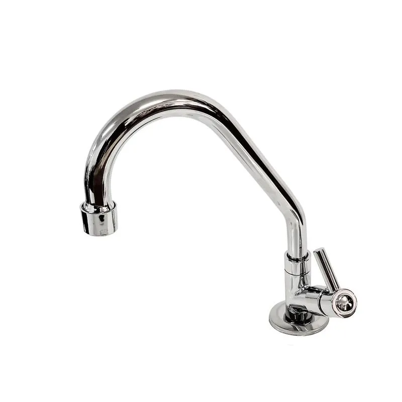 Torneira Cozinha Mesa Metal Cromado Bica 1/4 Volta C62