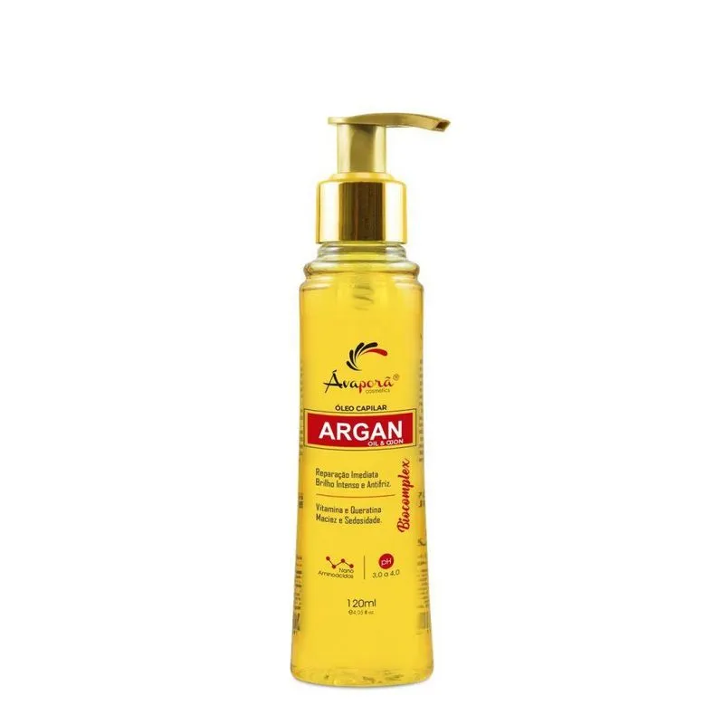 Óleo de Argan Biocomplexo com Oil 120ml Ávaporã Cosmetics