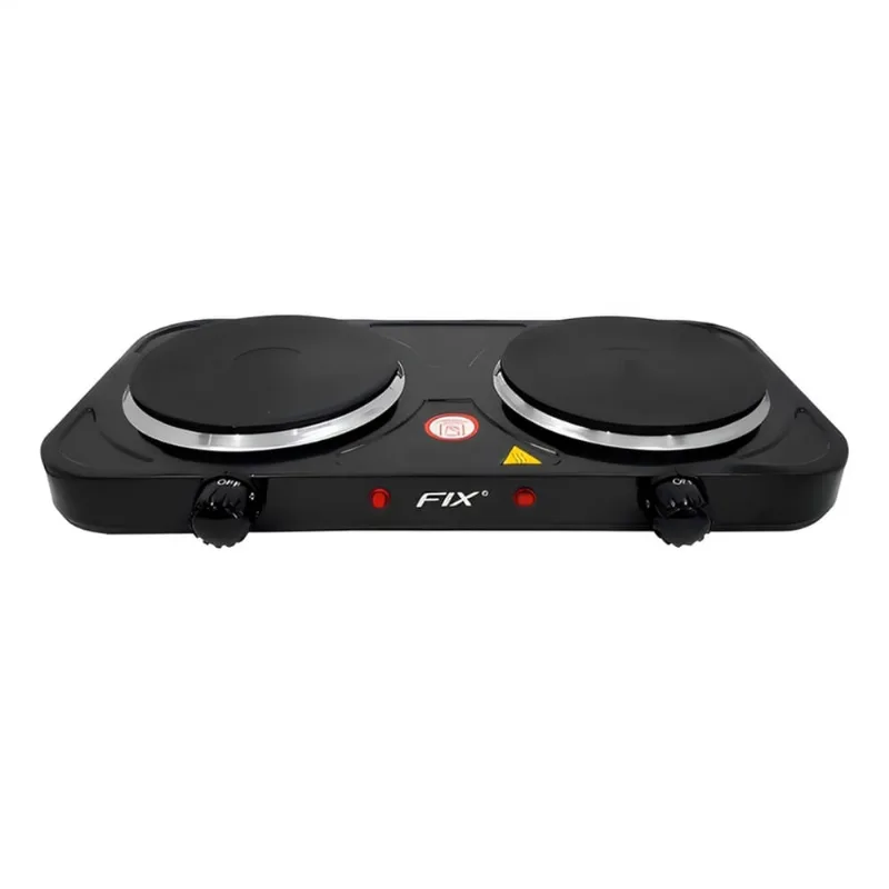 Fogão Cooktop Elétrica Duas Bocas Chapa Portatil 110V/220V