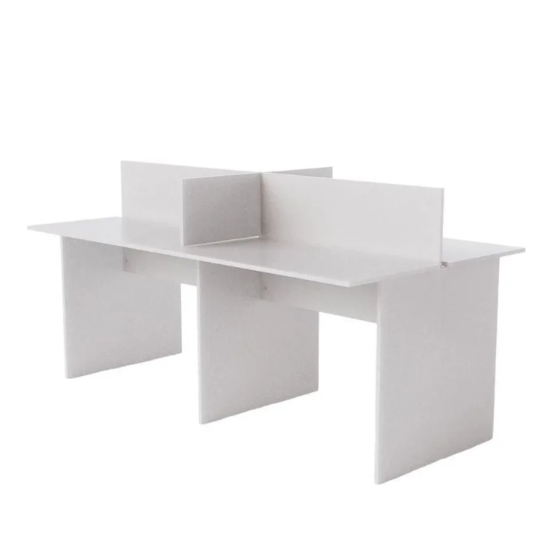 Bancada De Trabalho 4 Lugares Bianco