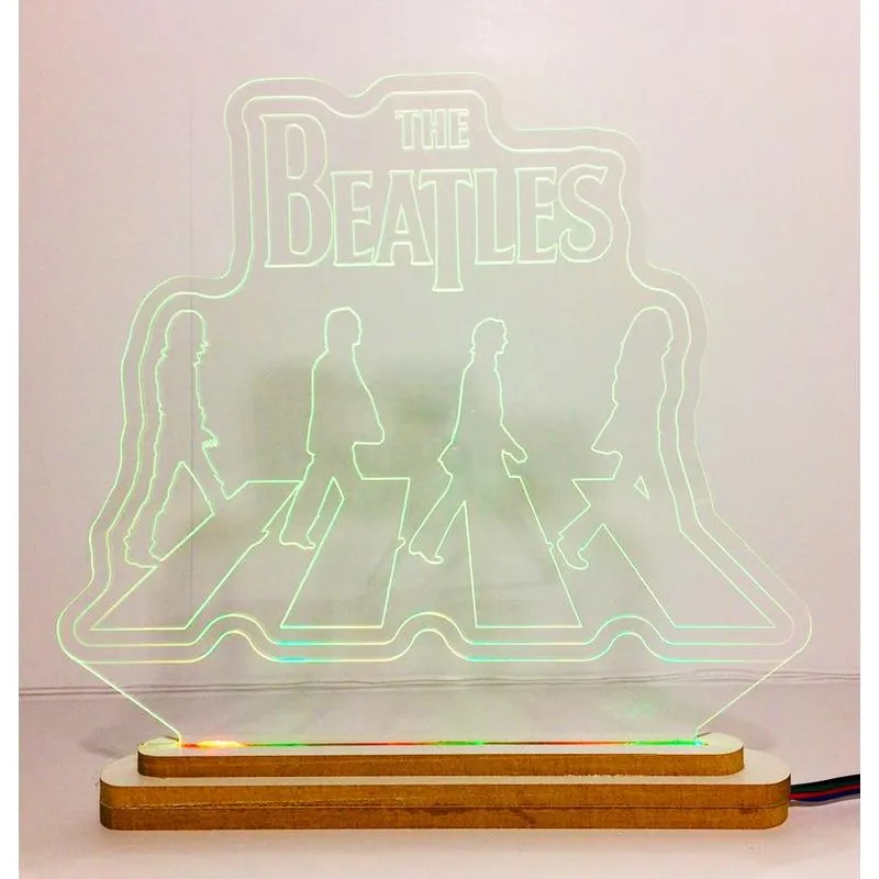 Luminária Acrílica Led Beatles