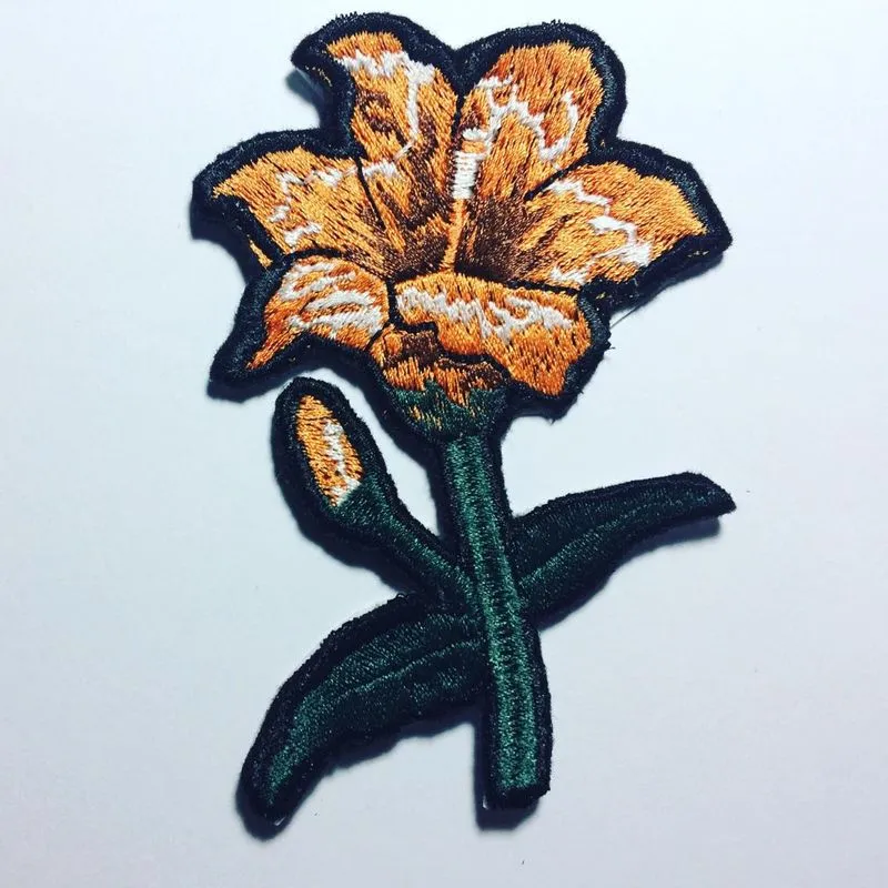 Patch Bordado Gucci Flor Termocolante