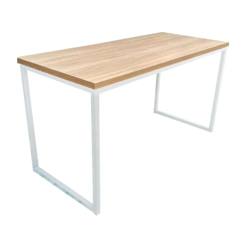 Mesa 135x79 Branco com Carvalho - M13579BCOCAR