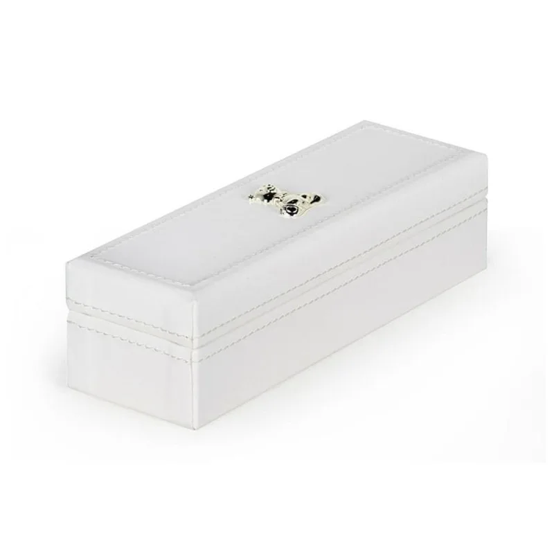 Porta Certidão De Nascimento Teddy Couro Sint Branco
